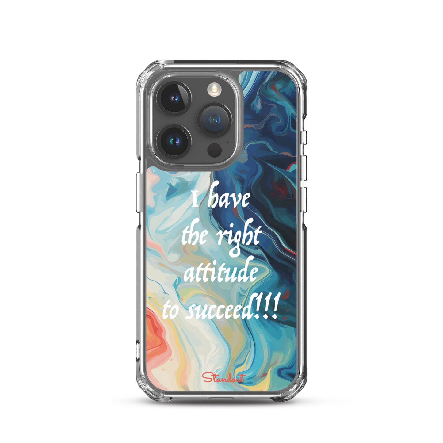 The right attitude Clear Case for iPhone®