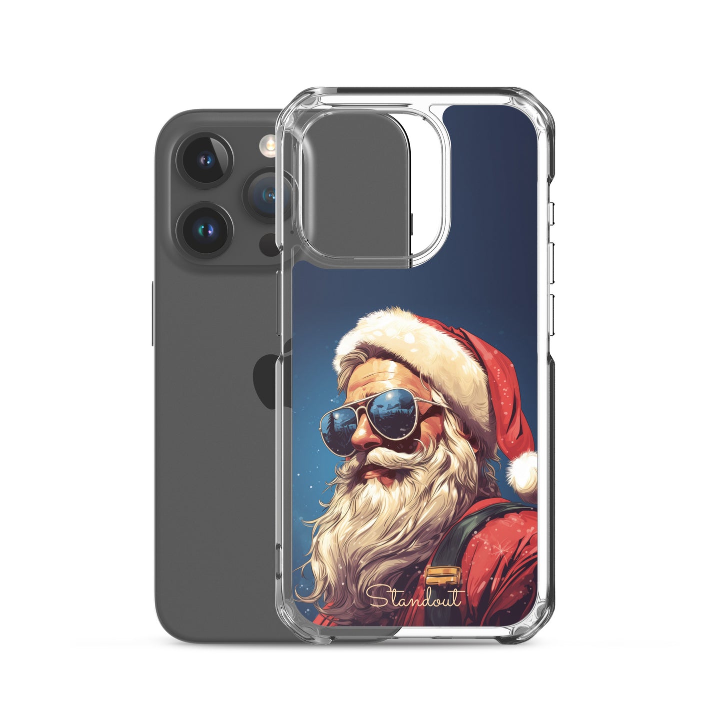 Santa Class Clear Case for iPhone® CCI019