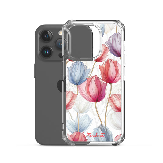 Flowers Tulip Clear Case for iPhone® CCI031