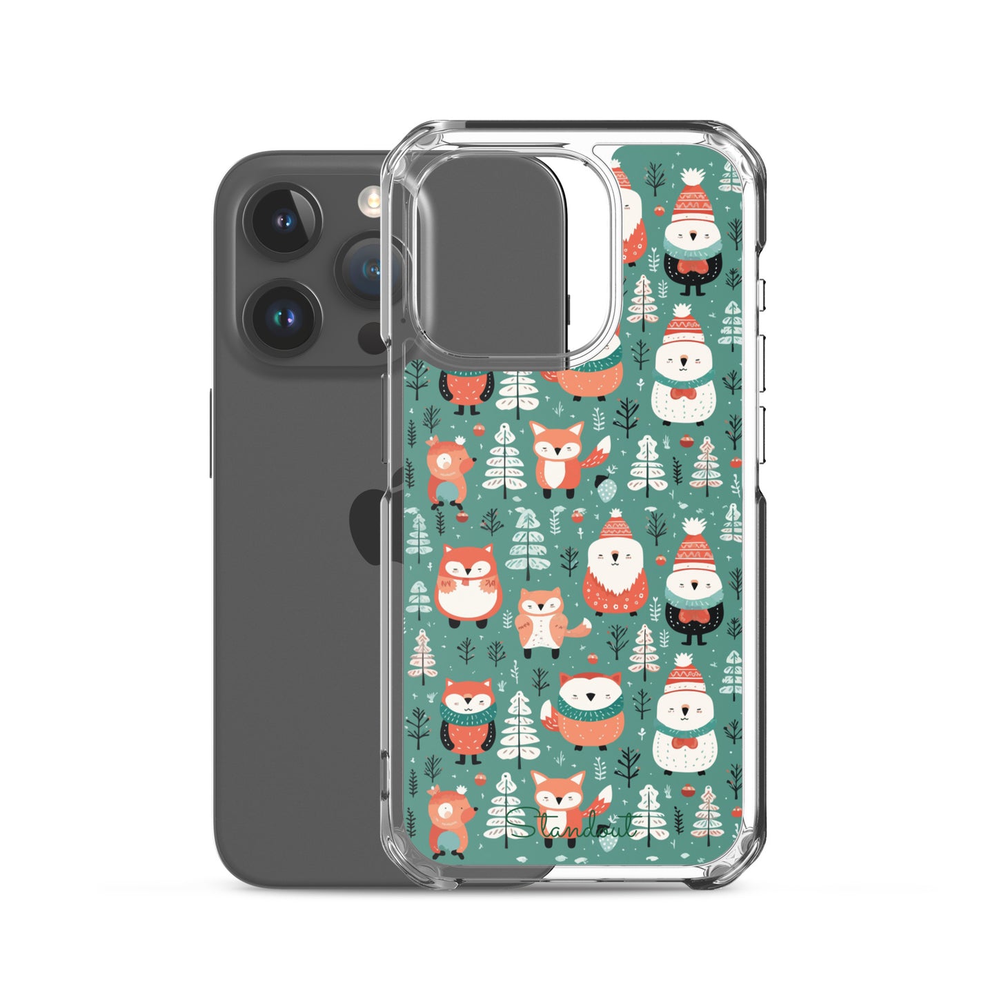 Christmas Spirit Clear Case for iPhone® CCI046