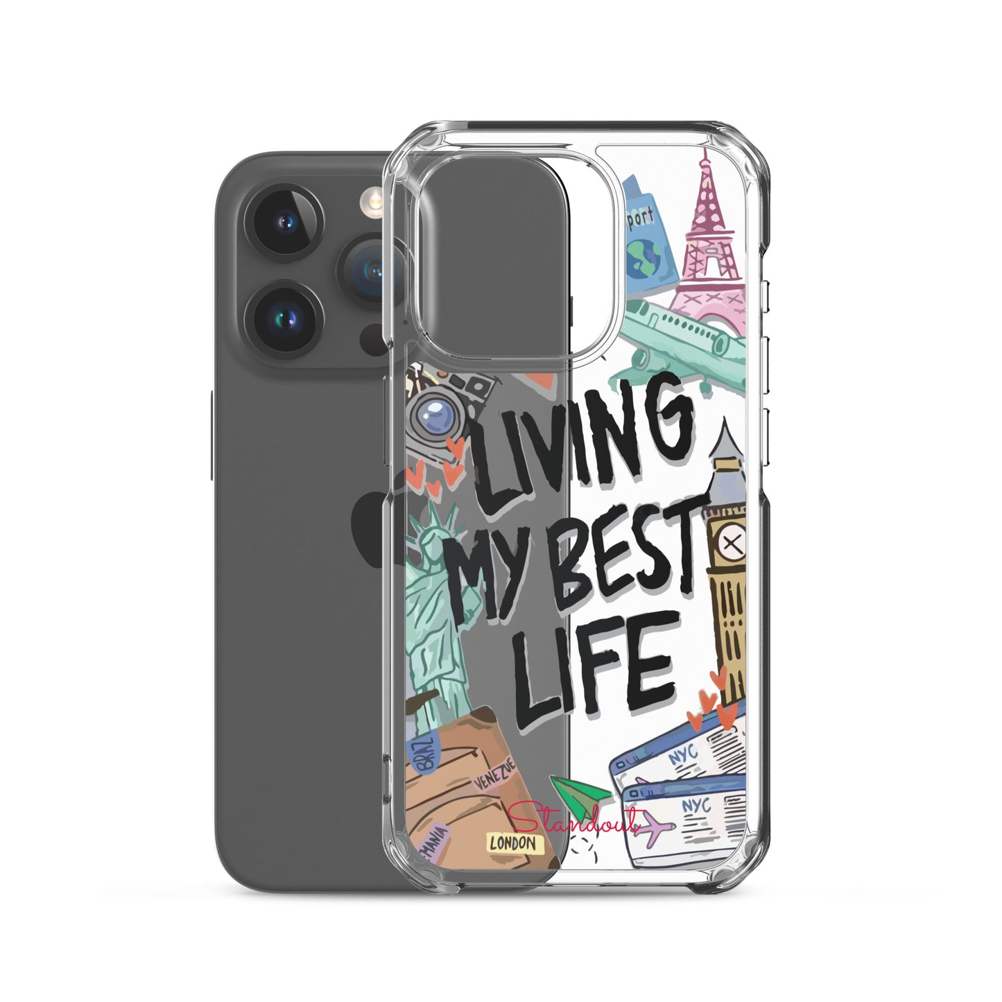 Living my Best Life Clear Case for iPhone® CCI073