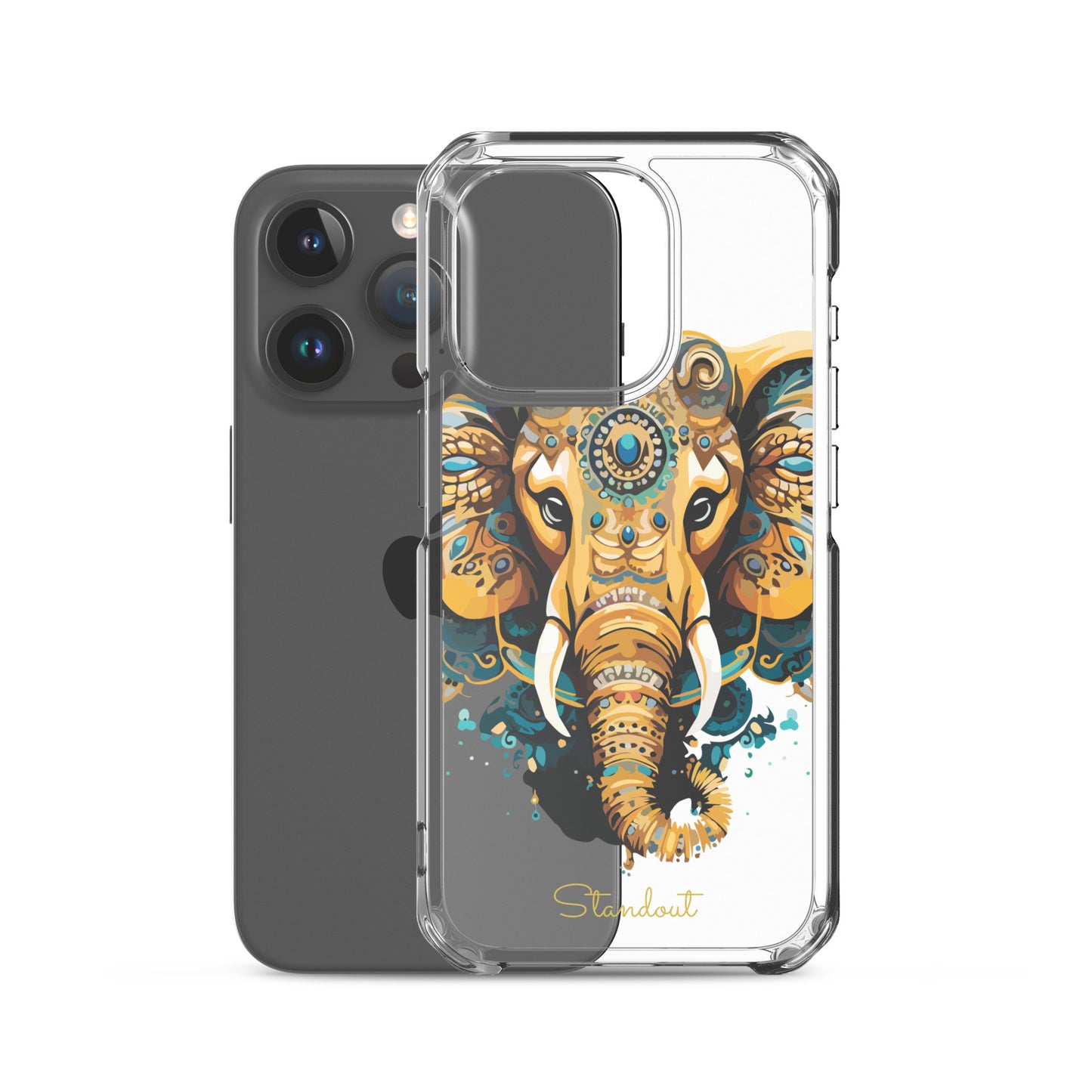 Beautiful Elephant Clear Case for iPhone® CCI077