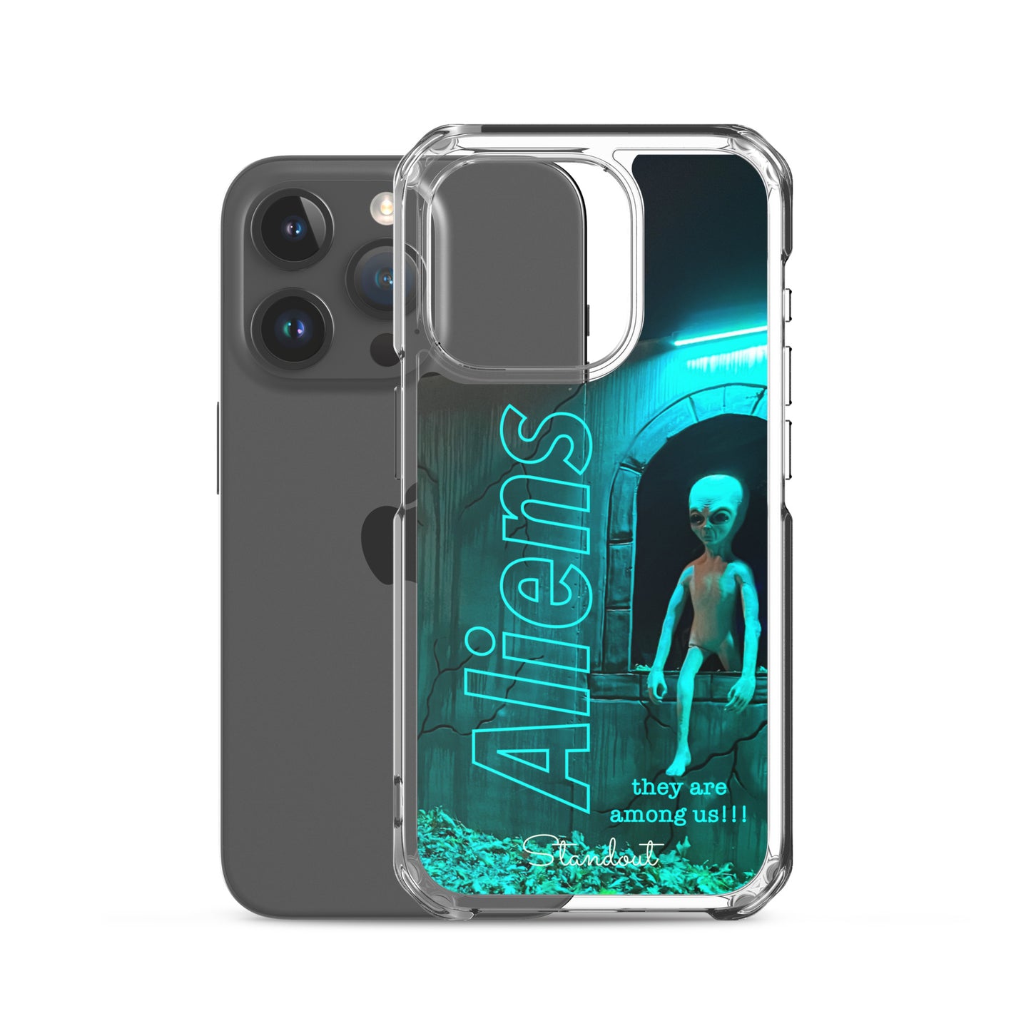 Aliens Clear Case for iPhone® CCI092