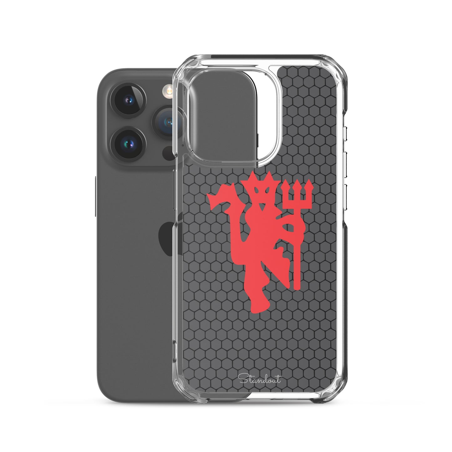 Red Devils Clear Case for iPhone®