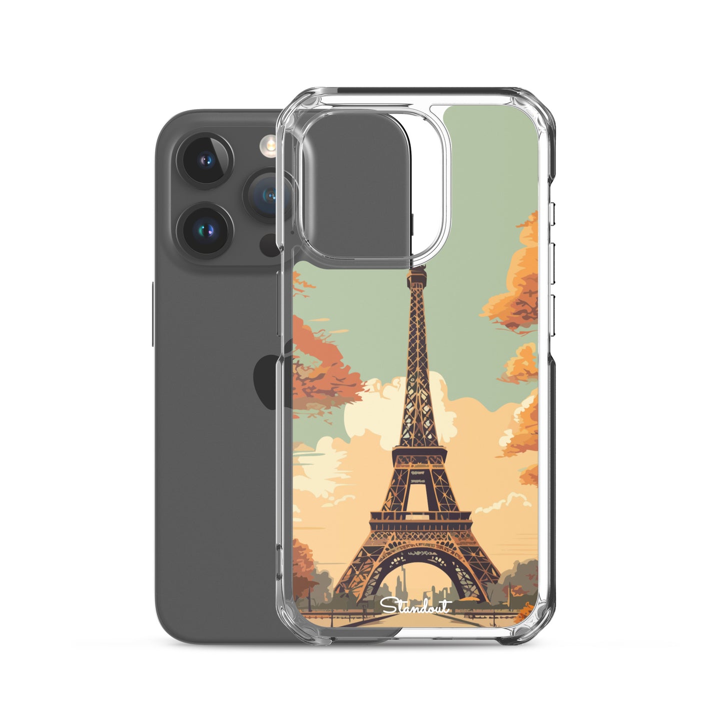 Eiffel Tower Clear Case for iPhone®