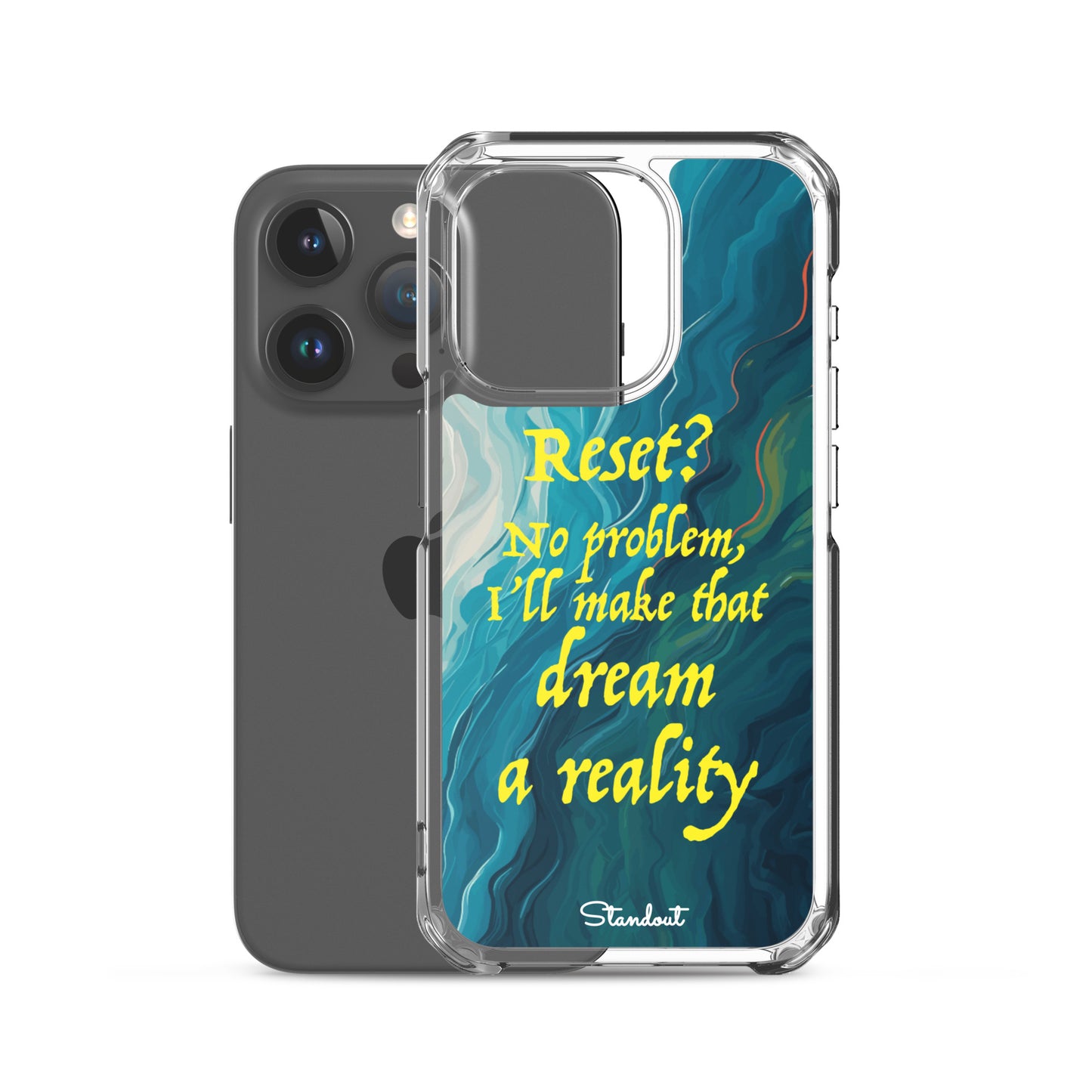 Reset in Life Clear Case for iPhone®