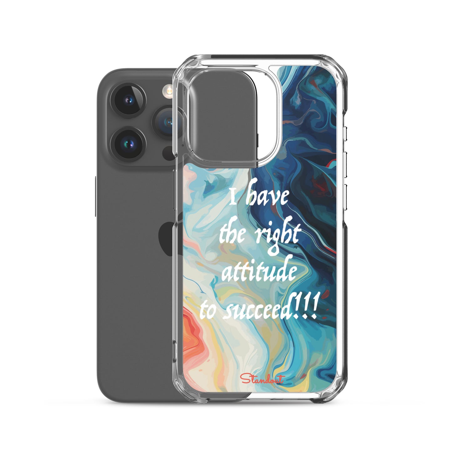 The right attitude Clear Case for iPhone®