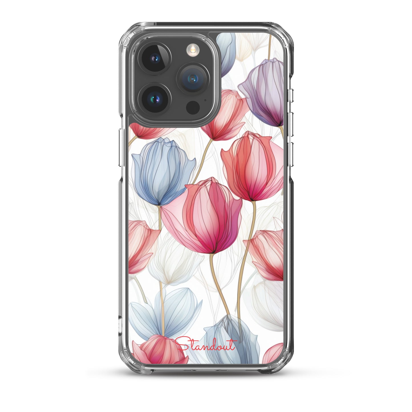 Flowers Tulip Clear Case for iPhone® CCI031