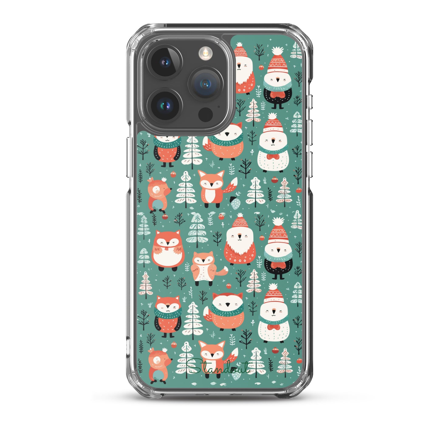 Christmas Spirit Clear Case for iPhone® CCI046