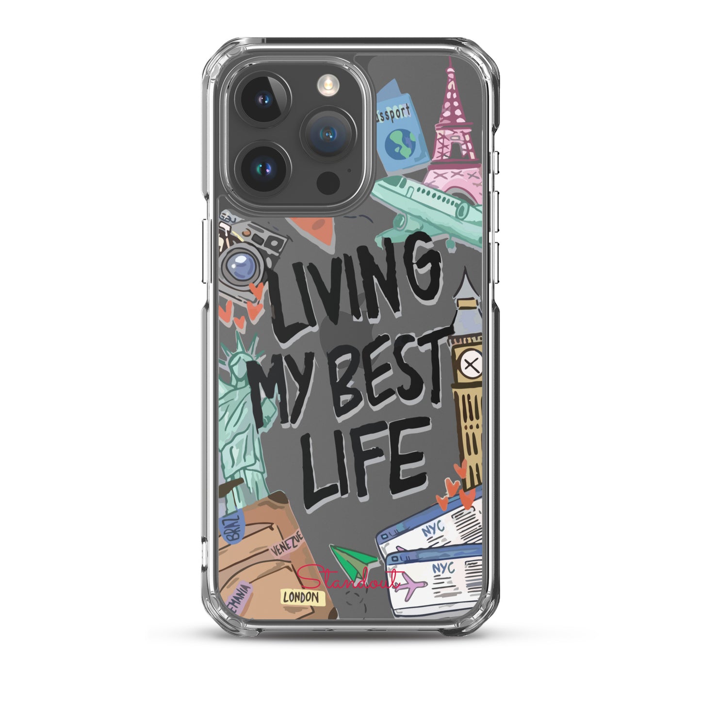 Living my Best Life Clear Case for iPhone® CCI073