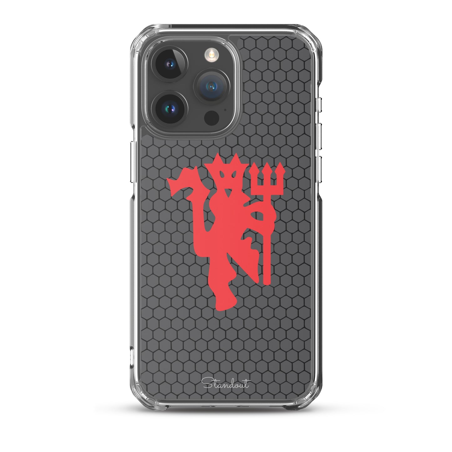 Red Devils Clear Case for iPhone®