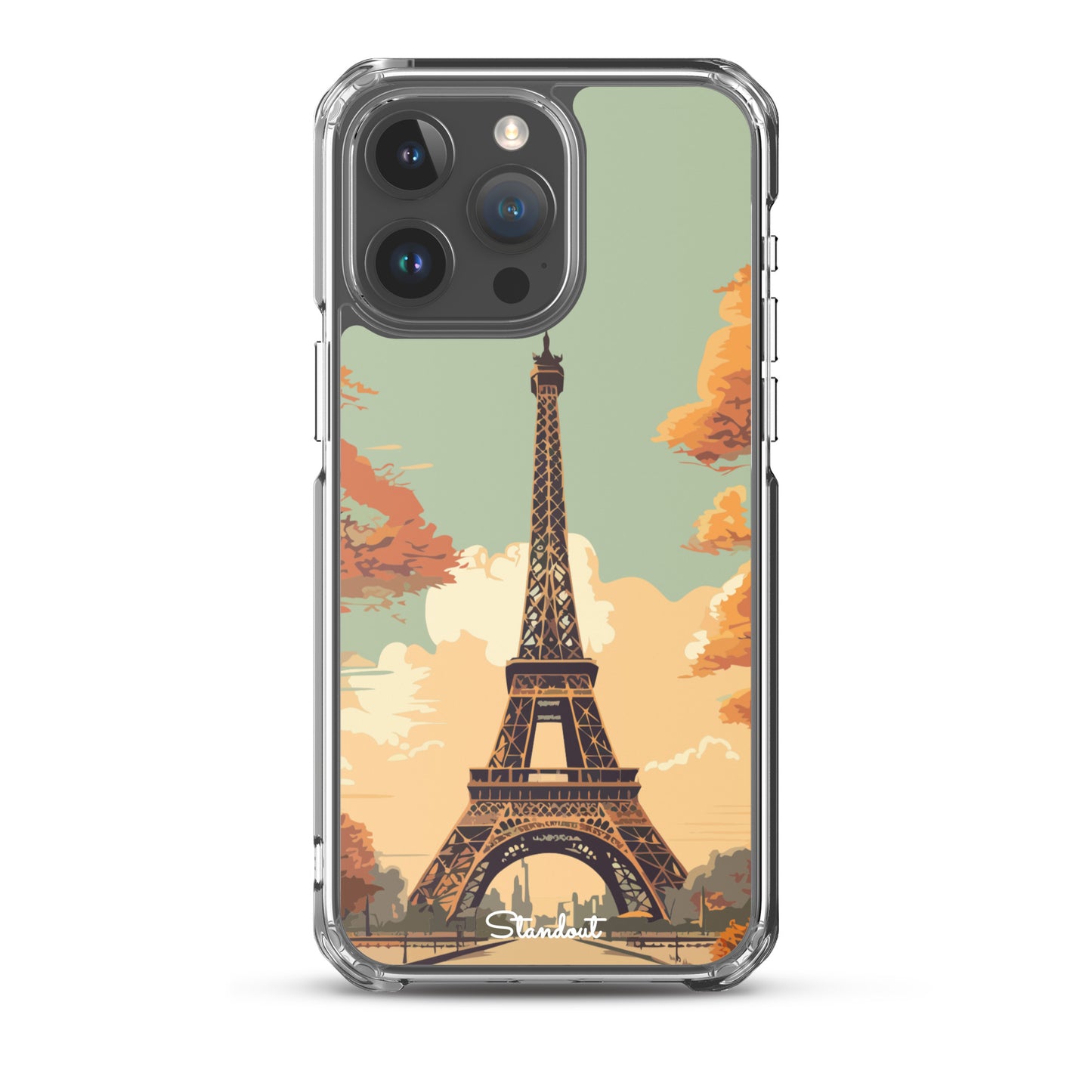 Eiffel Tower Clear Case for iPhone®