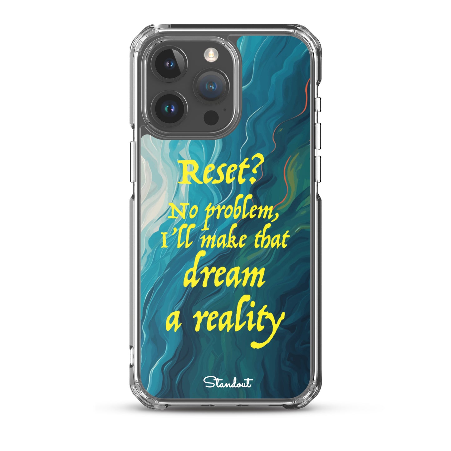 Reset in Life Clear Case for iPhone®