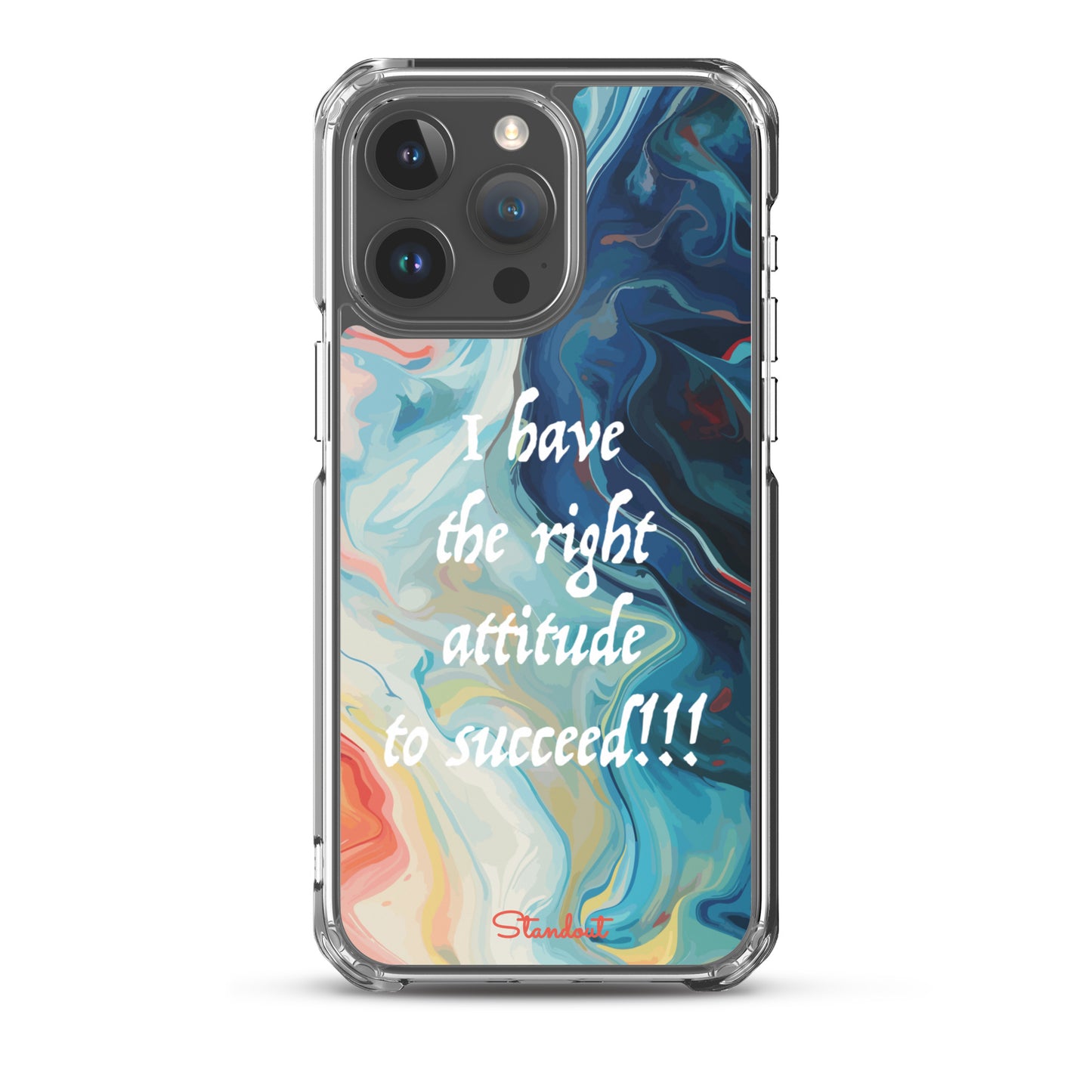 The right attitude Clear Case for iPhone®