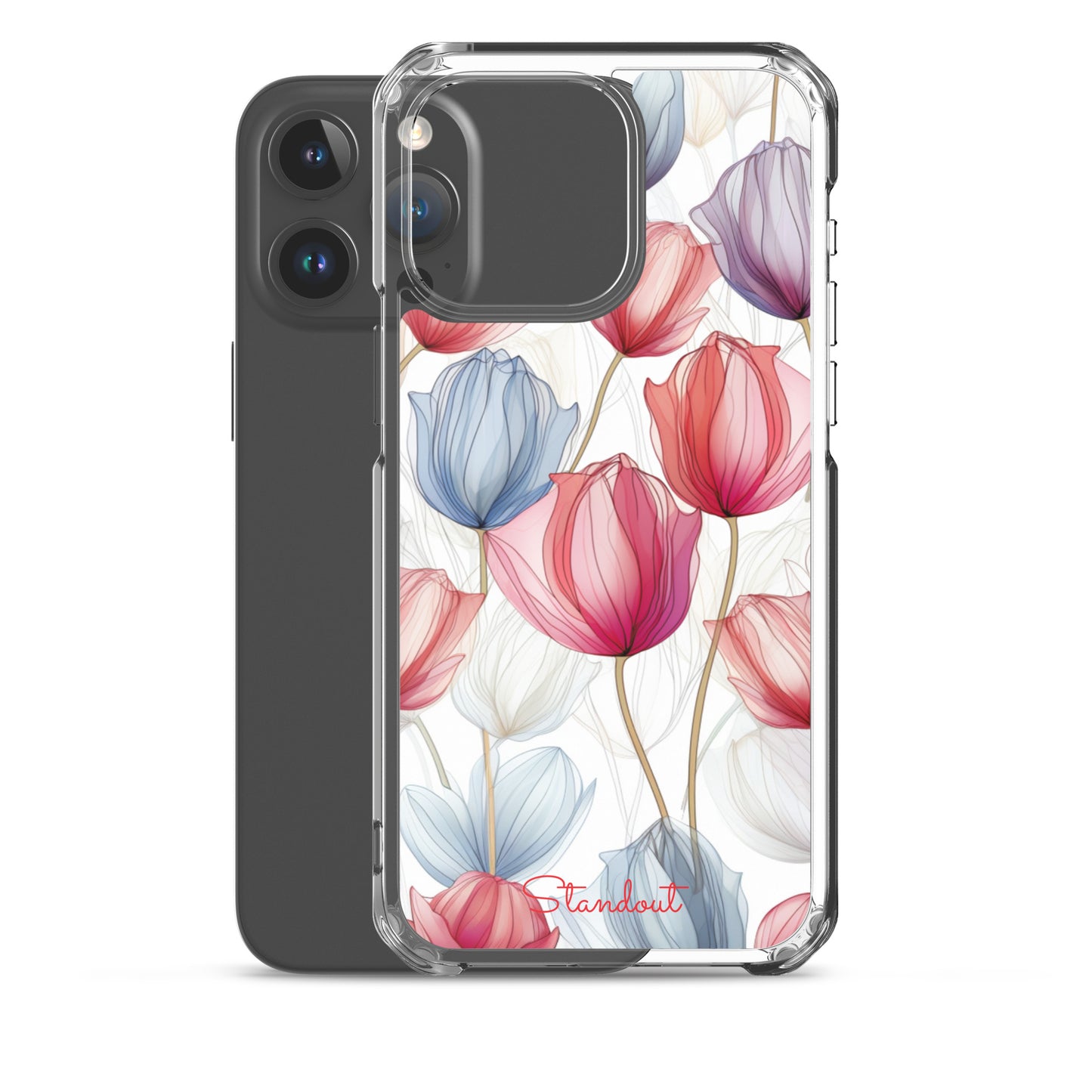 Flowers Tulip Clear Case for iPhone® CCI031