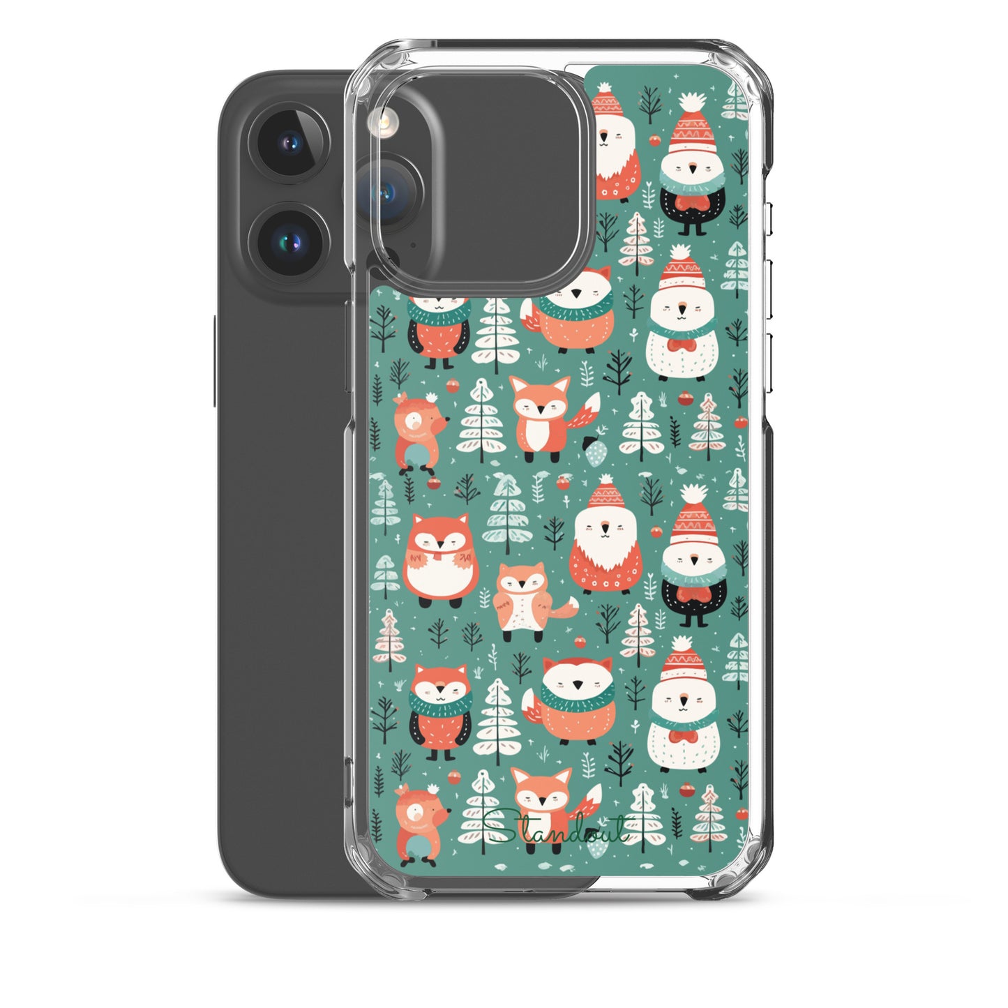 Christmas Spirit Clear Case for iPhone® CCI046