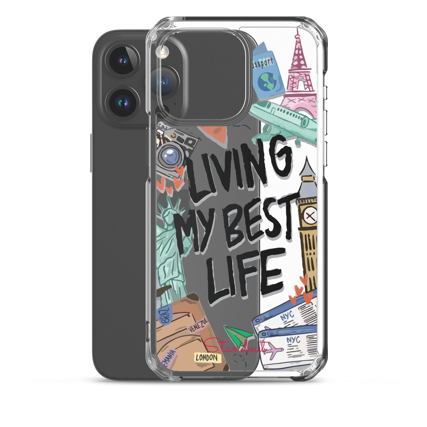 Living my Best Life Clear Case for iPhone® CCI073