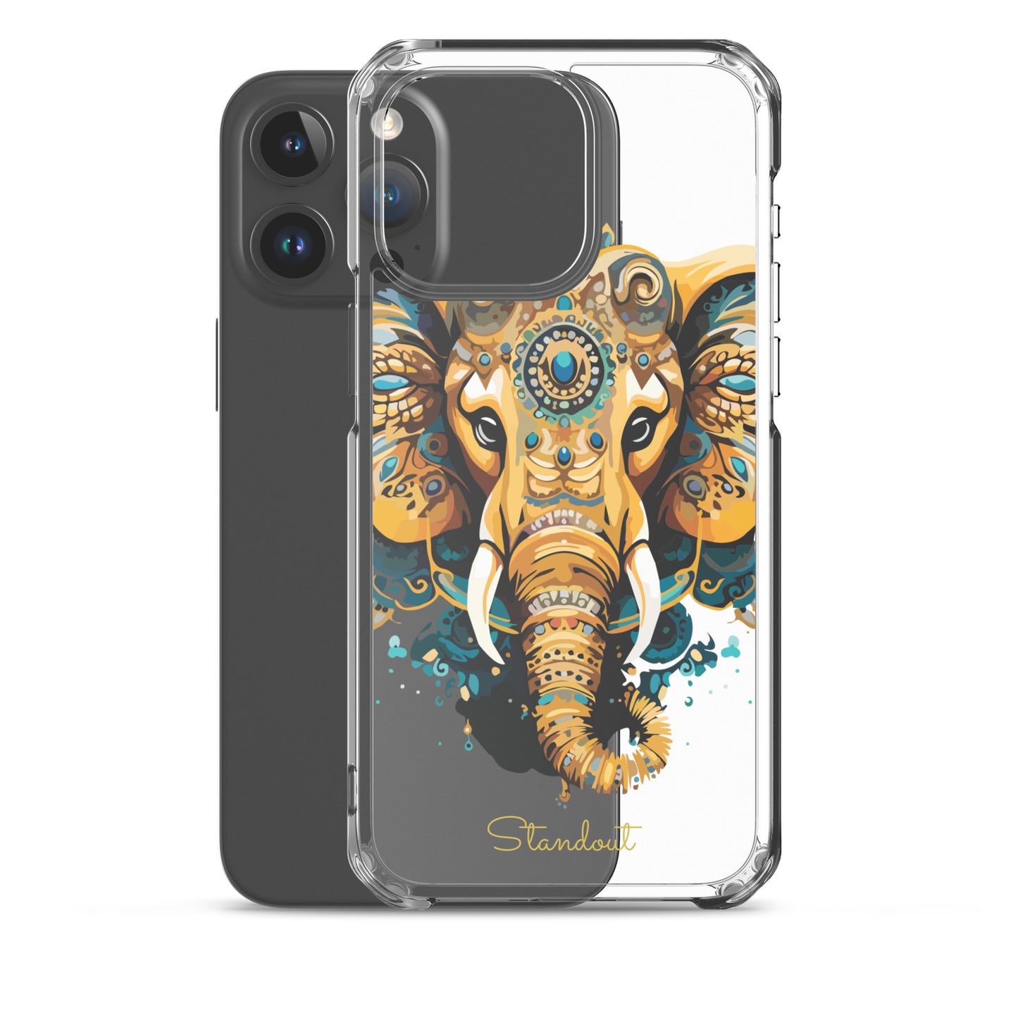 Beautiful Elephant Clear Case for iPhone® CCI077