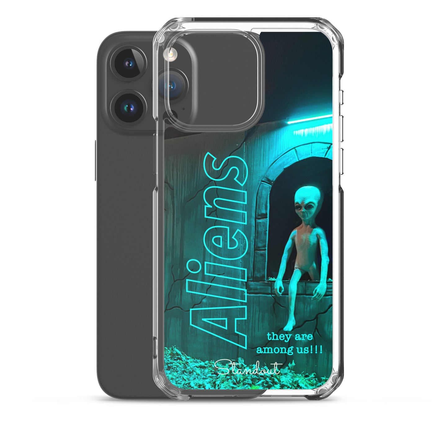 Aliens Clear Case for iPhone® CCI092