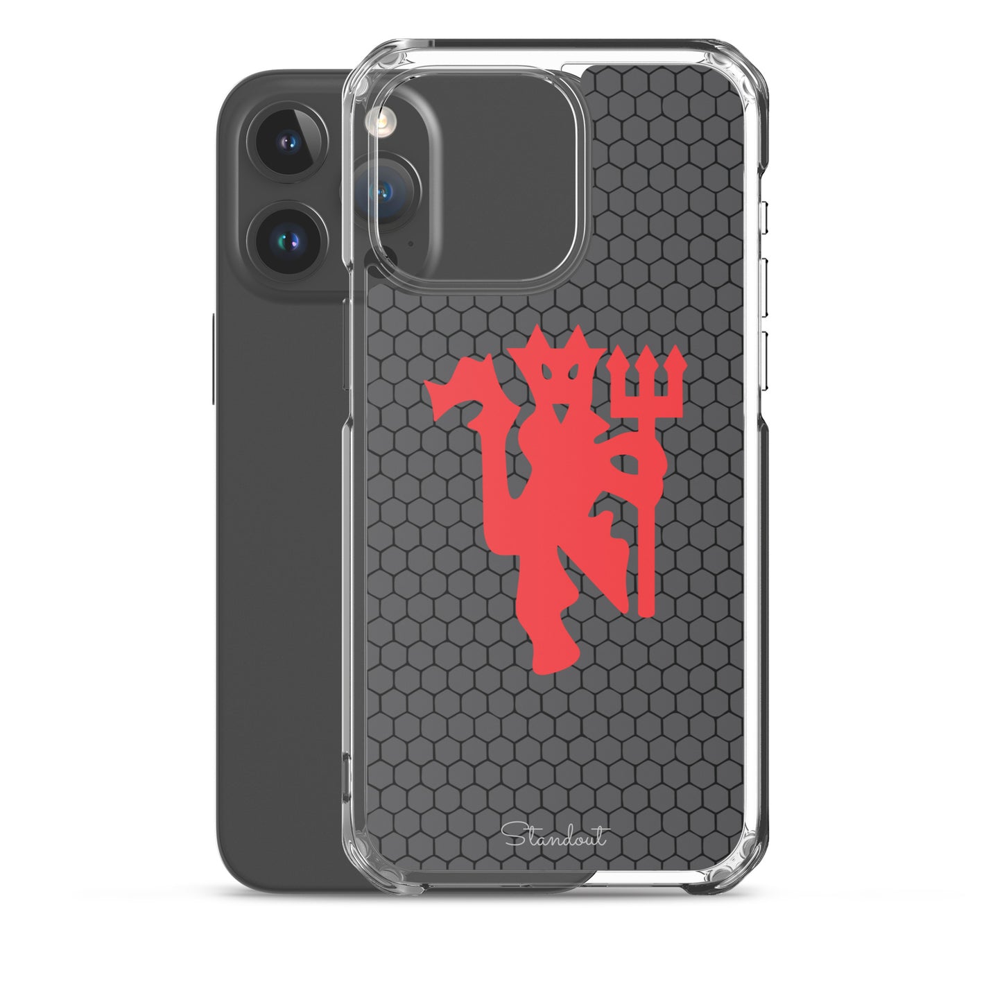 Red Devils Clear Case for iPhone®