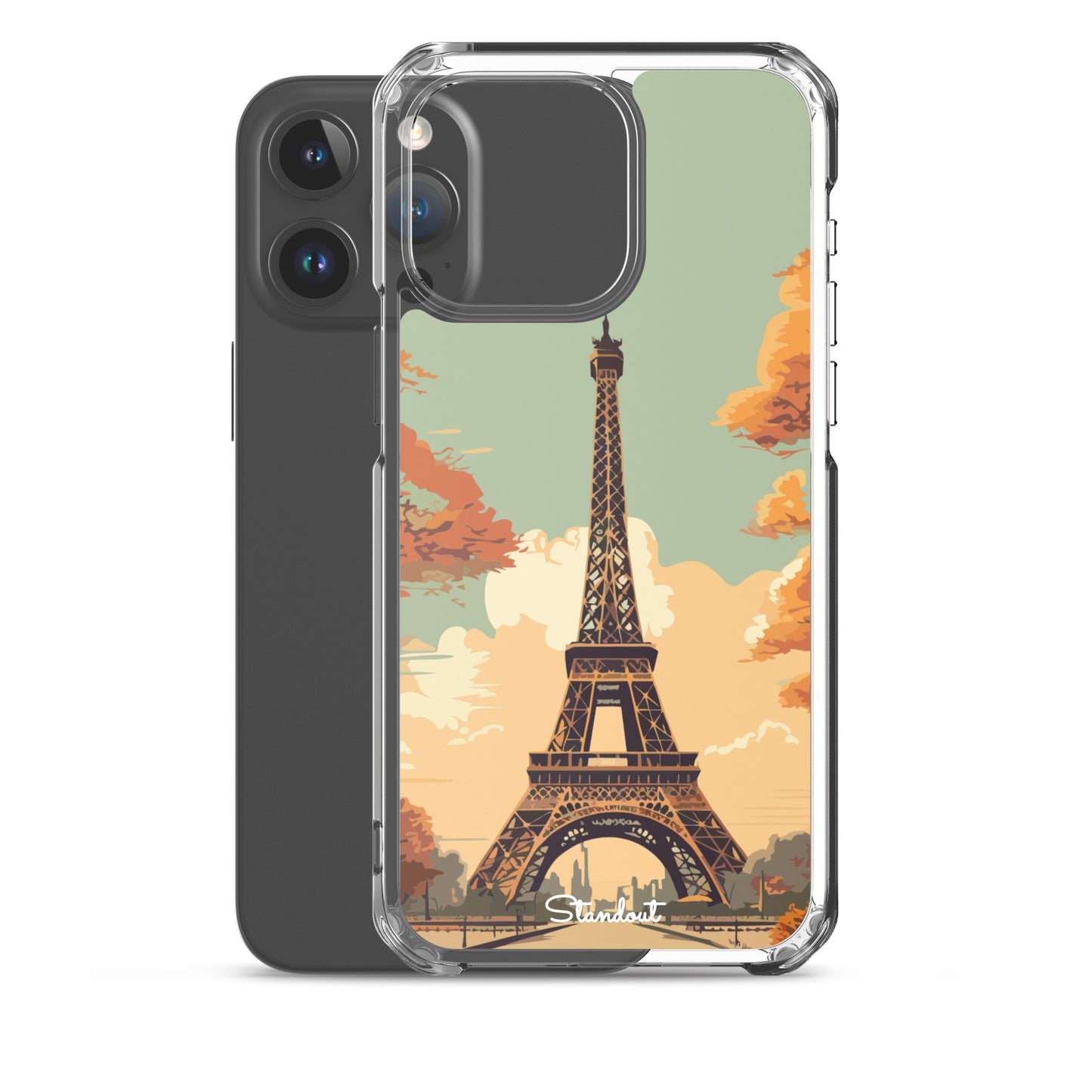 Eiffel Tower Clear Case for iPhone®