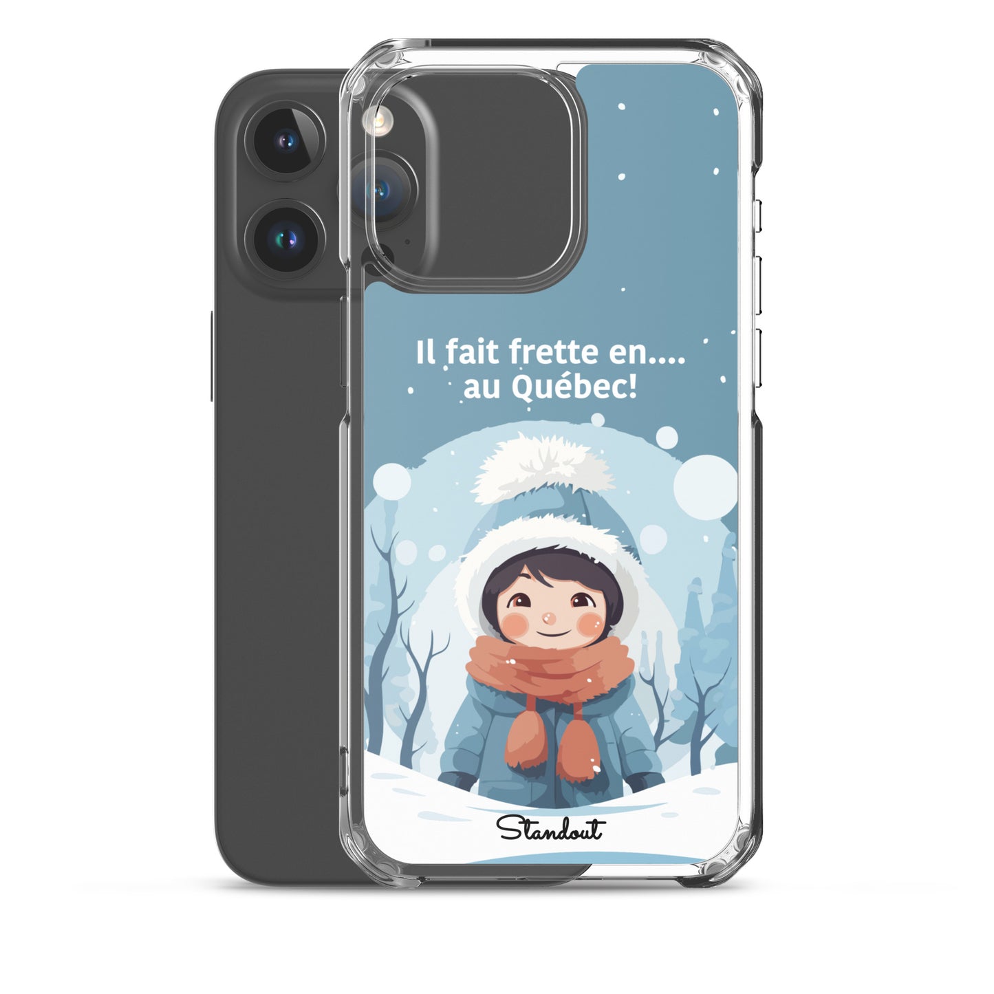 Hiver Québec Clear Case for iPhone®