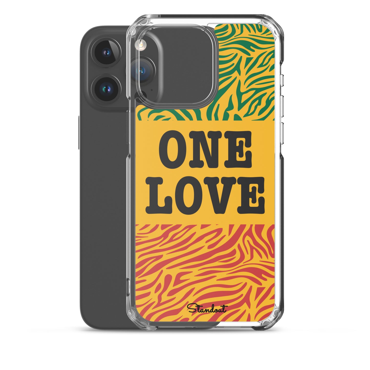 One Love Clear Case for iPhone®