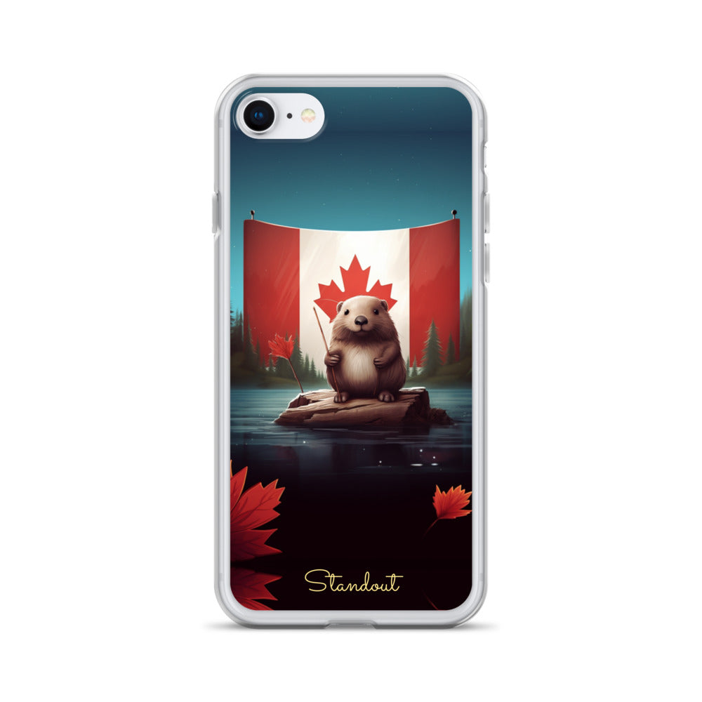 Beaver Canada Clear Case for iPhone® CCI007