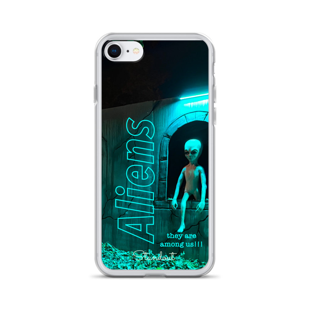 Aliens Clear Case for iPhone® CCI092