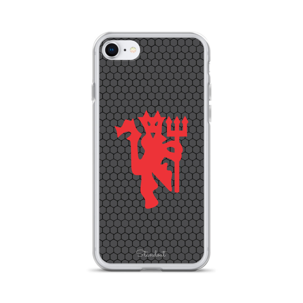 Red Devils Clear Case for iPhone®