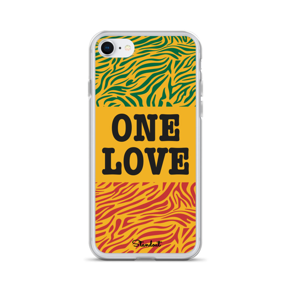 One Love Clear Case for iPhone®