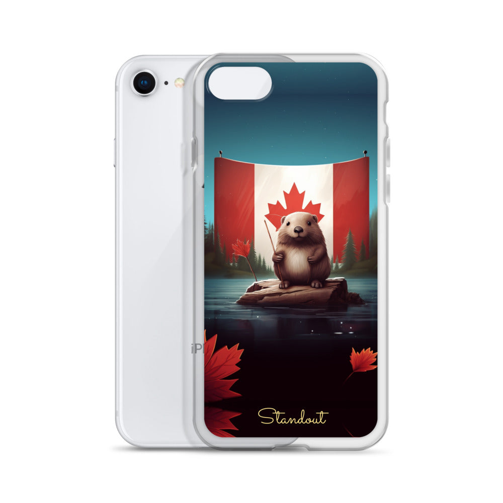 Beaver Canada Clear Case for iPhone® CCI007