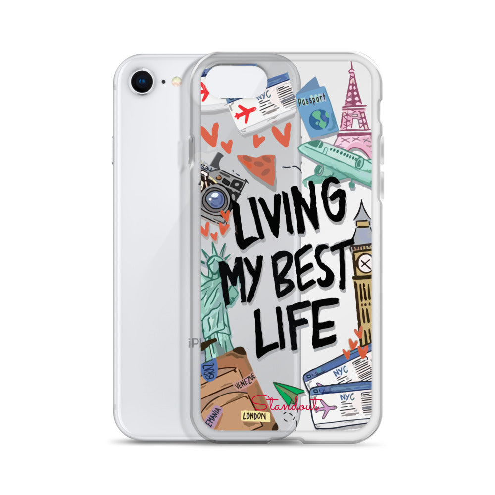 Living my Best Life Clear Case for iPhone® CCI073