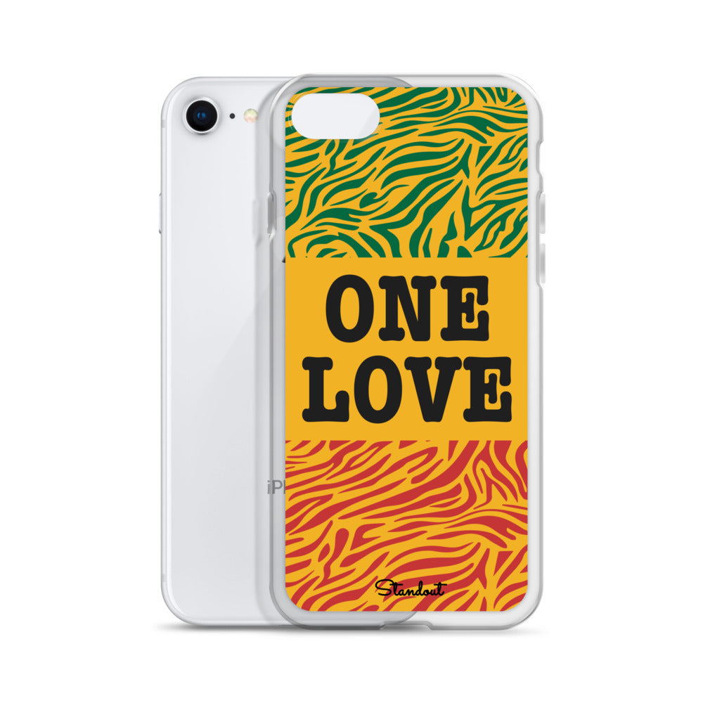 One Love Clear Case for iPhone®