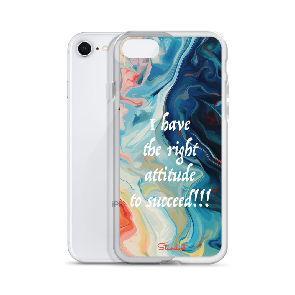 The right attitude Clear Case for iPhone®