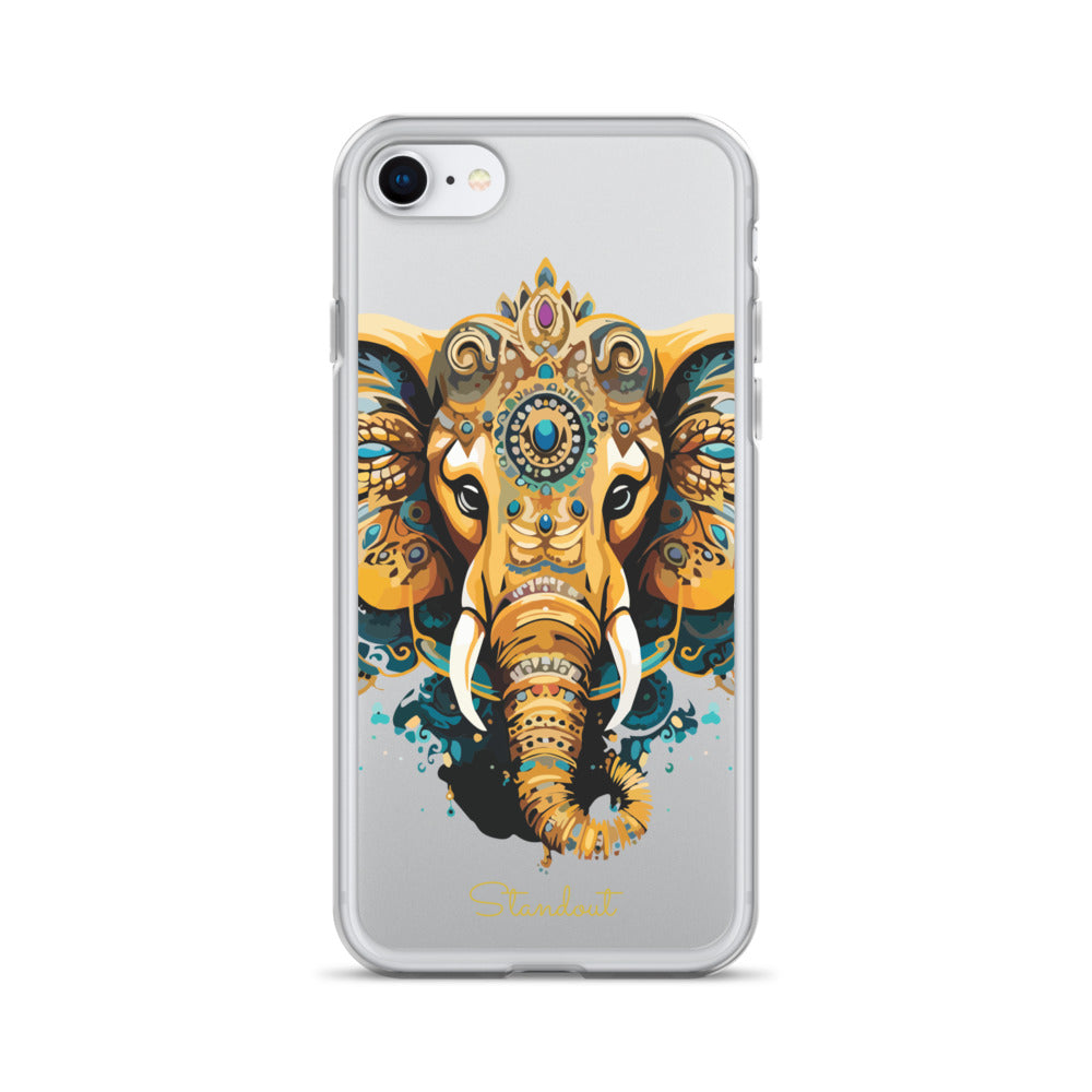 Beautiful Elephant Clear Case for iPhone® CCI077