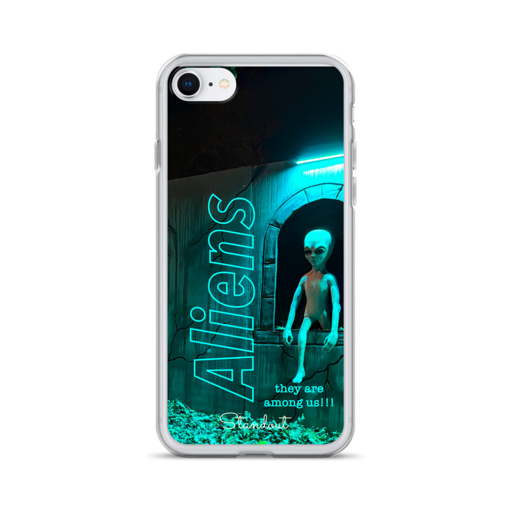 Aliens Clear Case for iPhone® CCI092