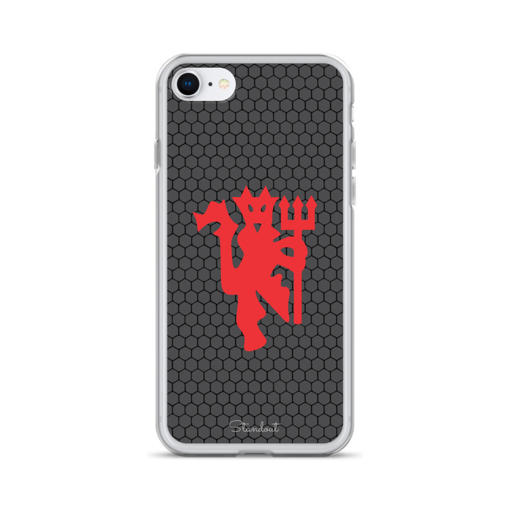 Red Devils Clear Case for iPhone®