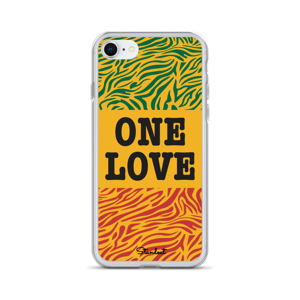 One Love Clear Case for iPhone®