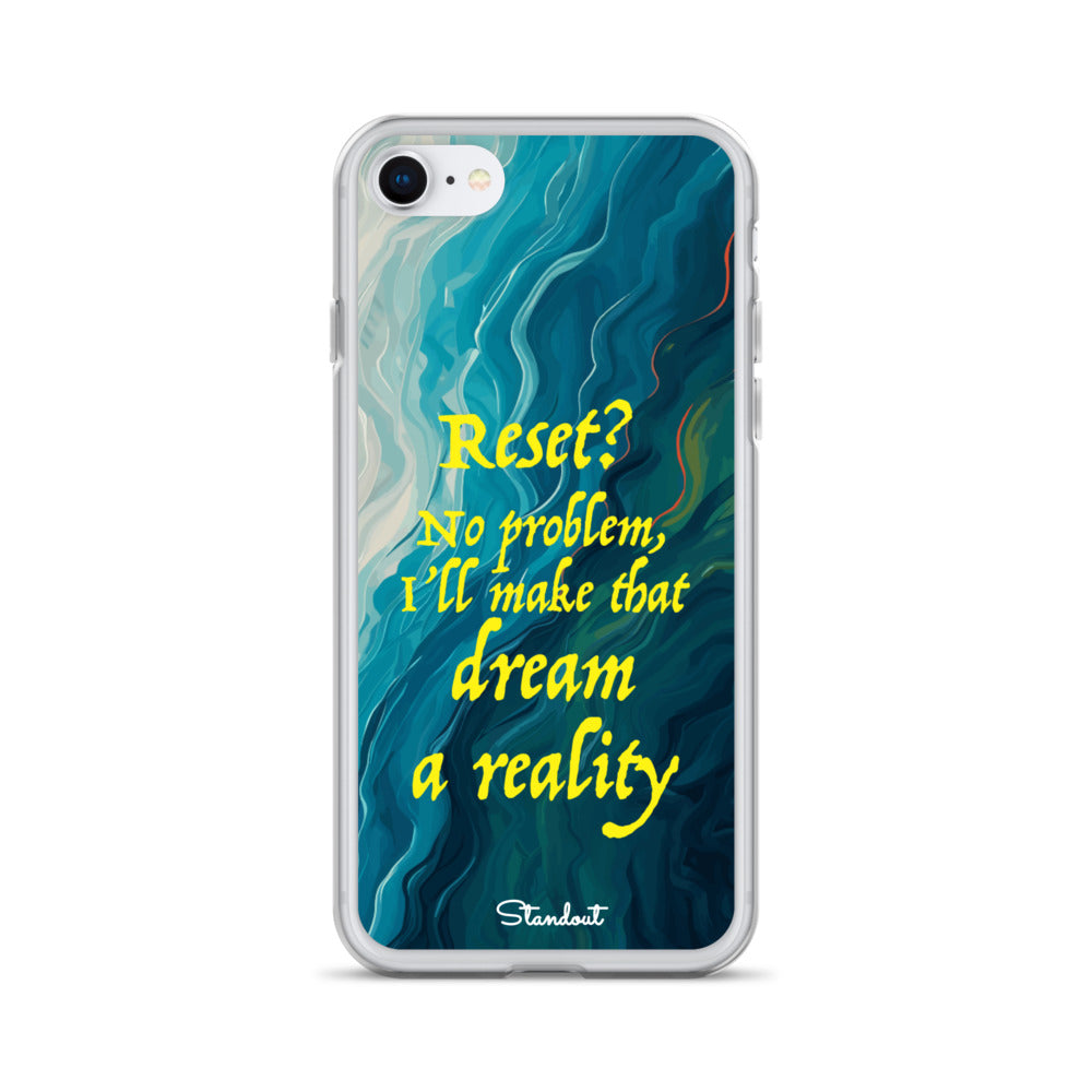 Reset in Life Clear Case for iPhone®