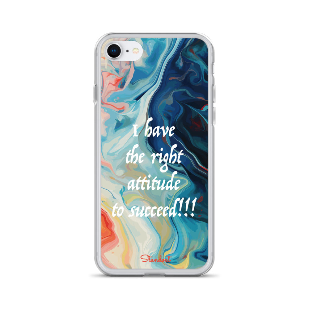 The right attitude Clear Case for iPhone®