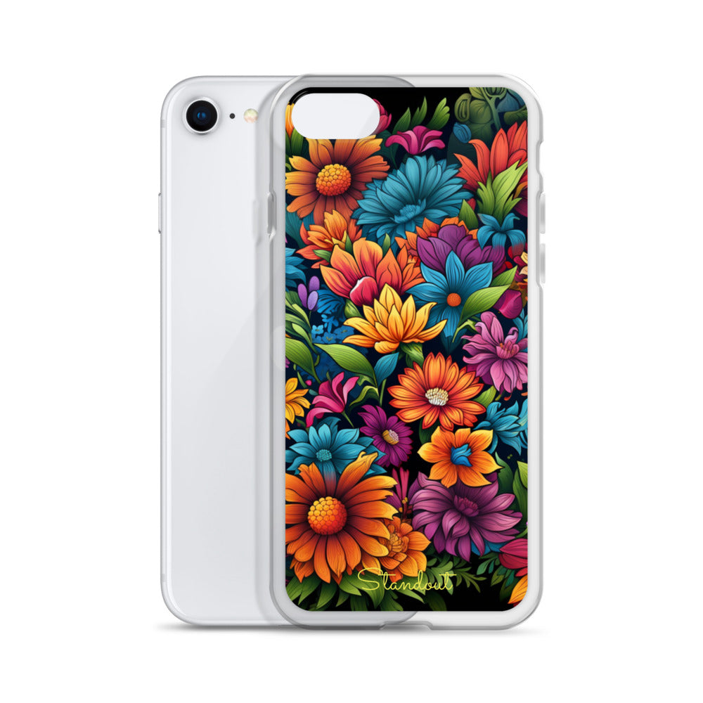 Flowers Multiple Clear Case for iPhone® CCI037