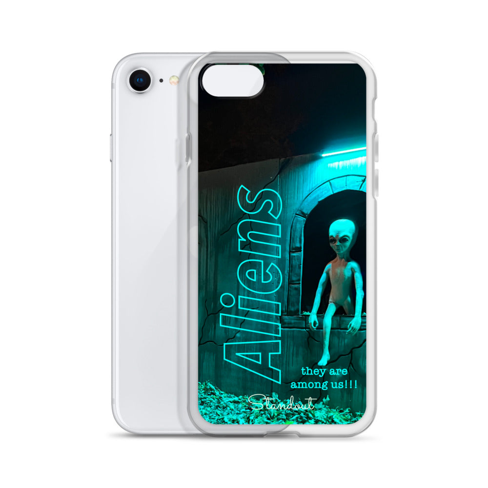 Aliens Clear Case for iPhone® CCI092