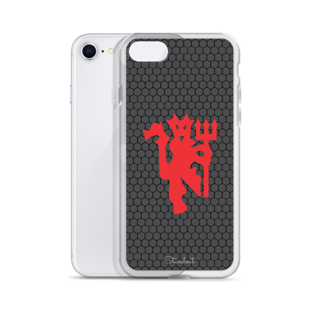 Red Devils Clear Case for iPhone®