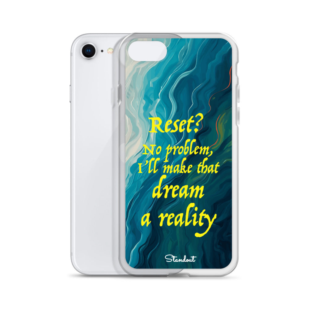 Reset in Life Clear Case for iPhone®