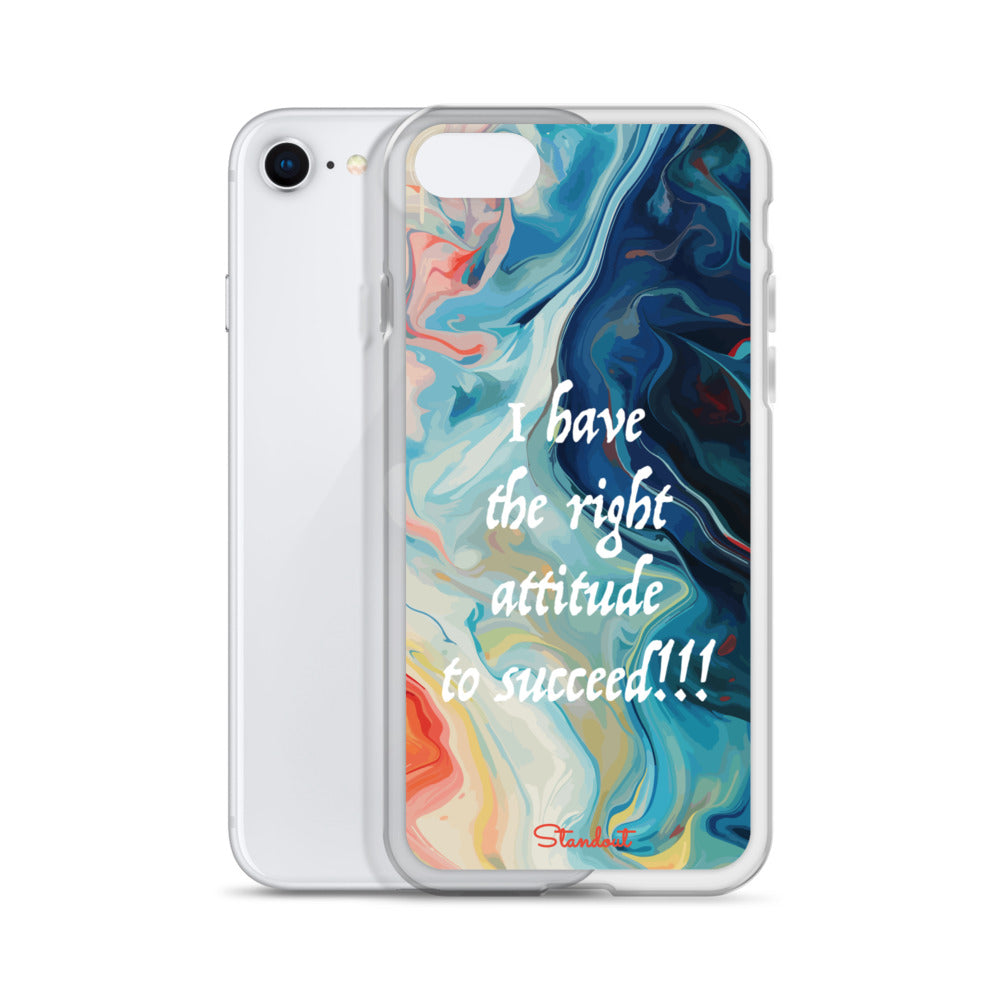 The right attitude Clear Case for iPhone®