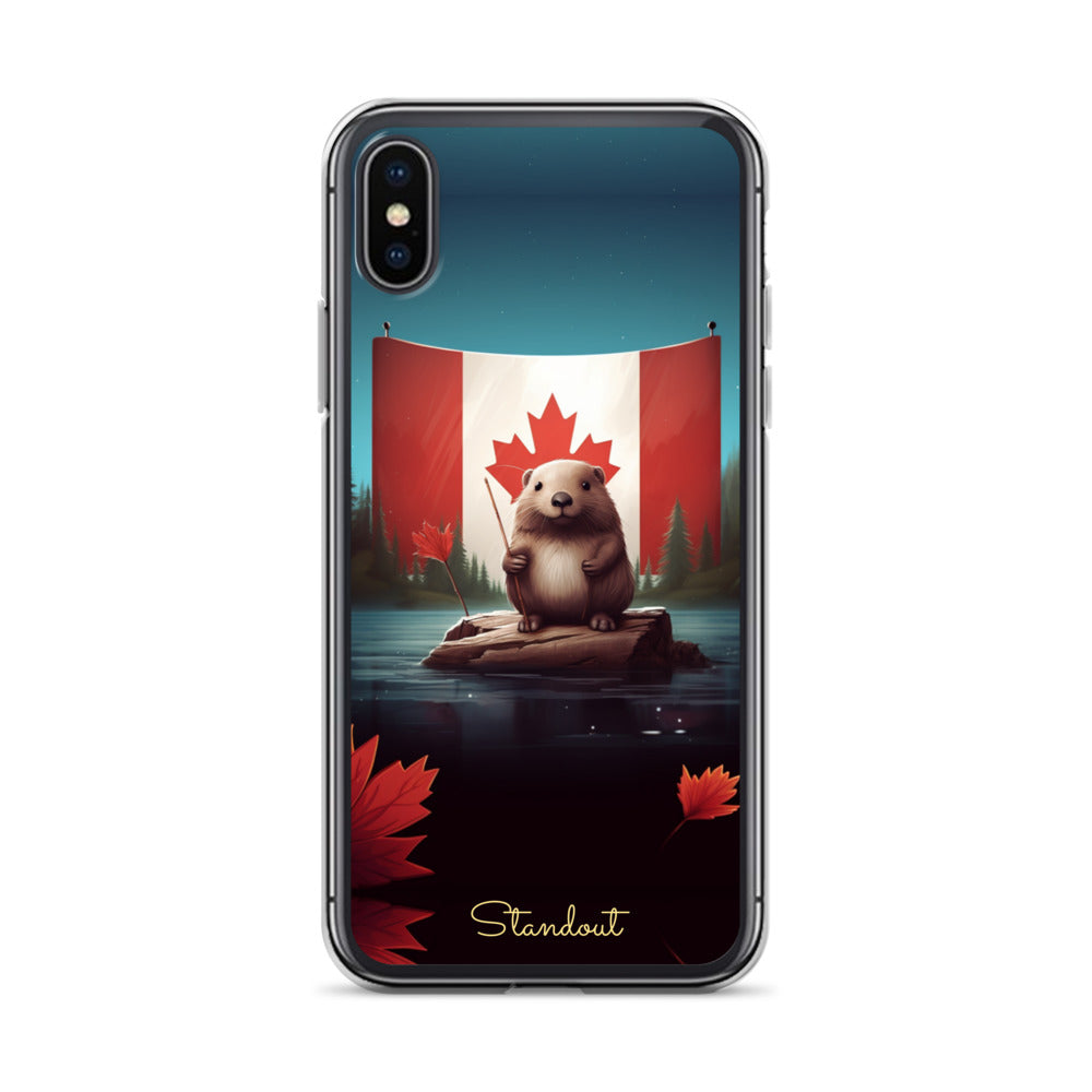 Beaver Canada Clear Case for iPhone® CCI007