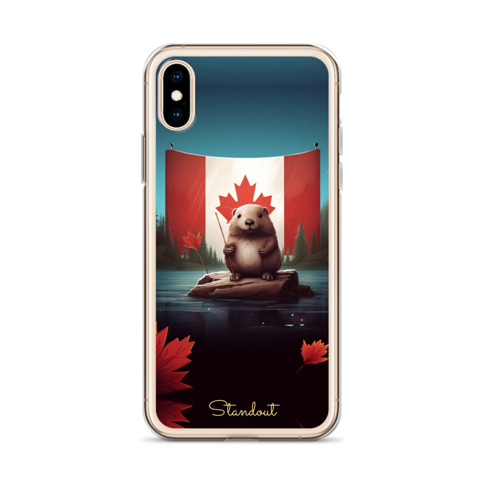 Beaver Canada Clear Case for iPhone® CCI007