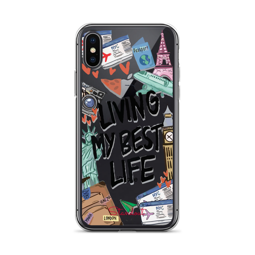 Living my Best Life Clear Case for iPhone® CCI073