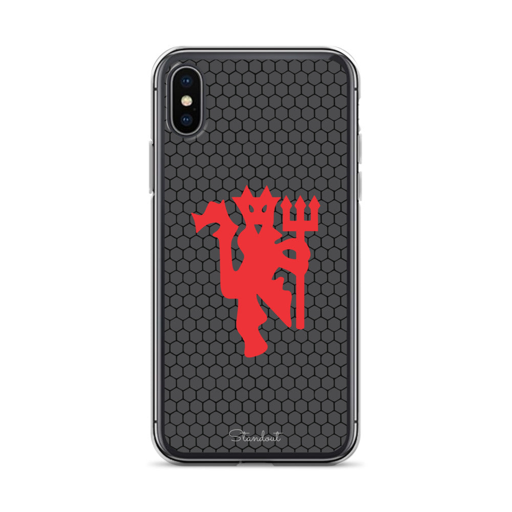 Red Devils Clear Case for iPhone®